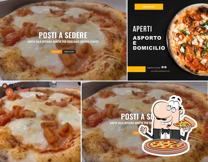 Probiert eine Pizza bei L' Officina Della Pizza s.r.l.s