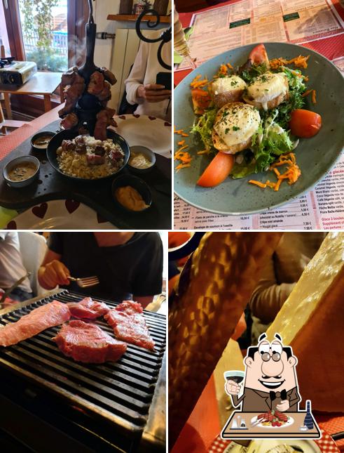 Prenez des repas à base de viande à La Marmotte Gourmande