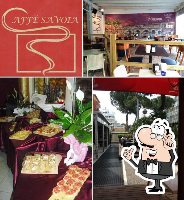 Gli interni di Savoia Caffè Ristorante