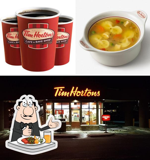 Nourriture à Tim Hortons