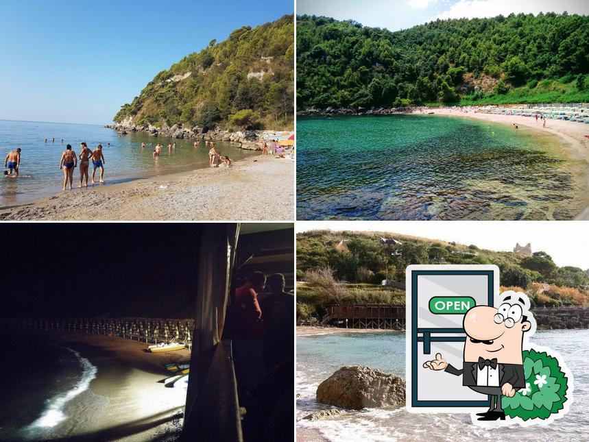 Goditi la vista dagli esterni di Mary Rock Spiaggia dei Sassolini