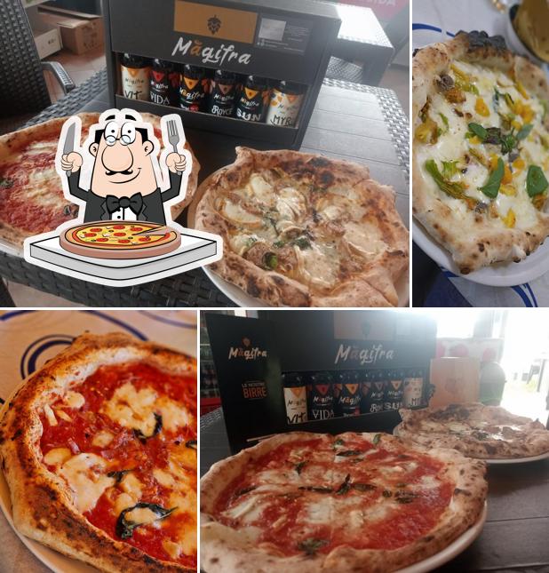 Ordina tra le svariate varianti di pizza