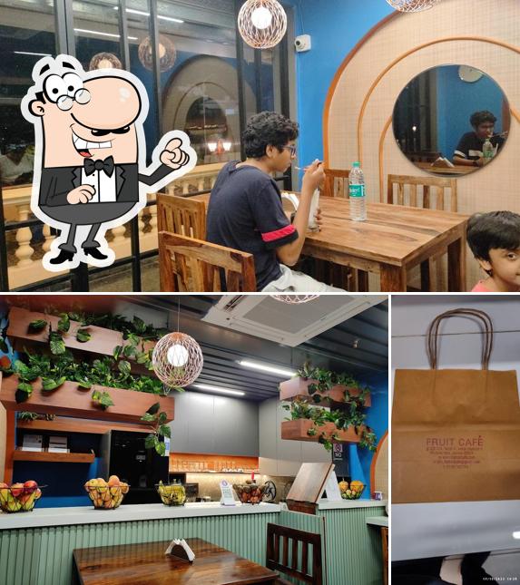 The interior of Fruit Cafe