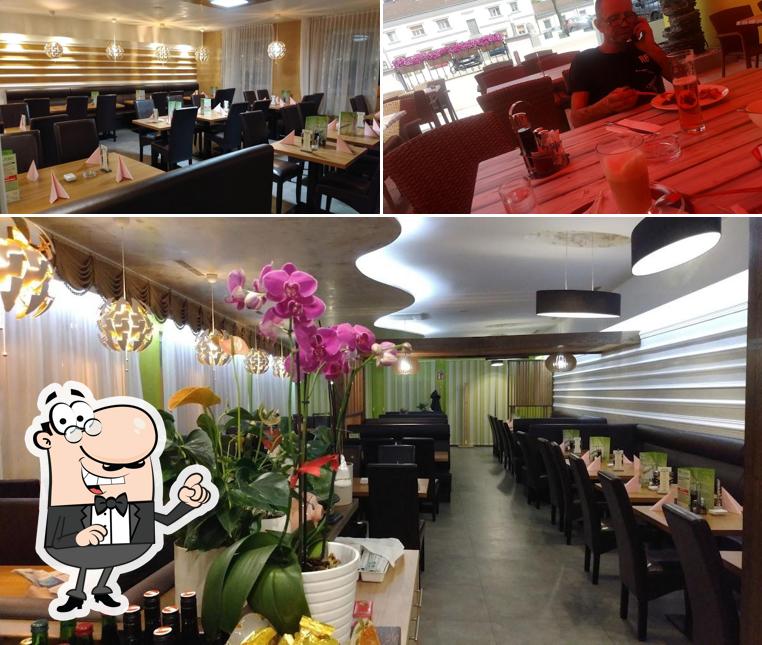Die Inneneinrichtung von Mr. Liao Asia Restaurant