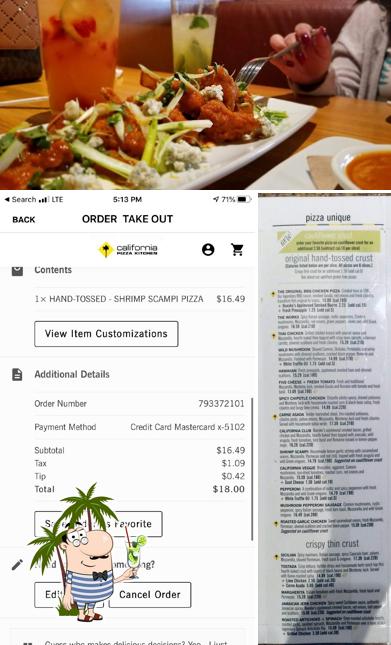 California Pizza Kitchen at Bridgewater Commons, 400 Commons Way