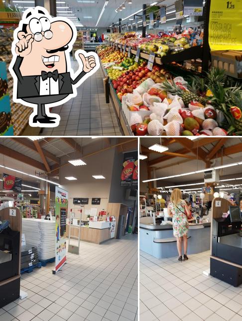 L'intérieur de Intermarché SUPER Vigneux