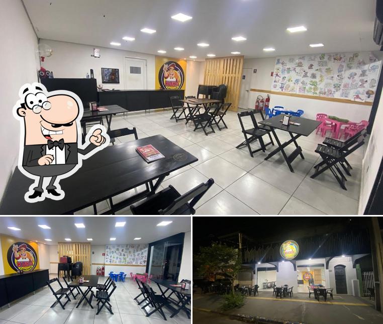 O interior do Kuka Lanches - Presidente Prudente