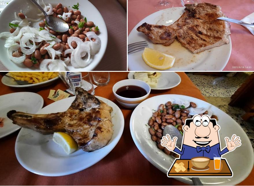 Cibo al Osteria Ciao Bei