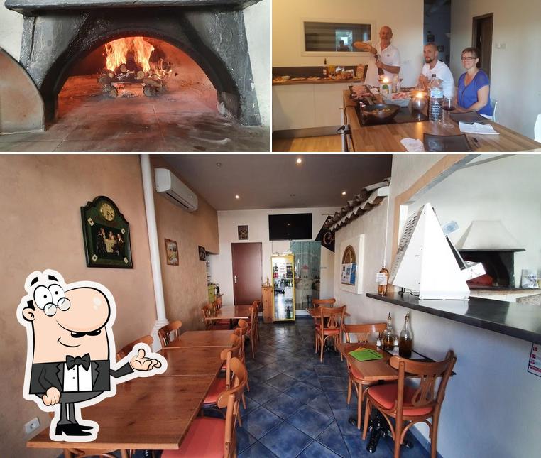 L'intérieur de Pizzeria Du Castellar