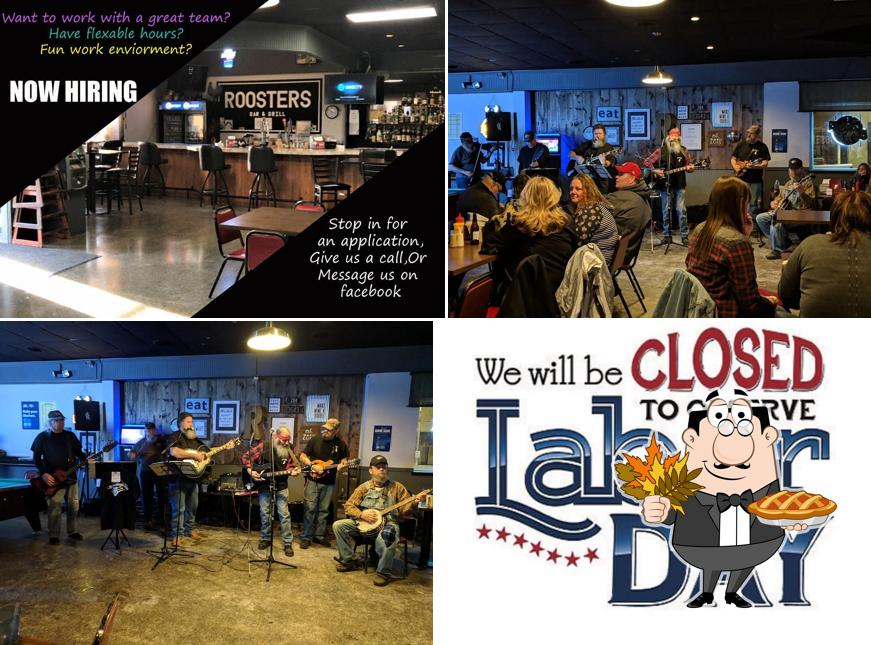Roosters Bar & Grill in Boone Restaurant menu and reviews