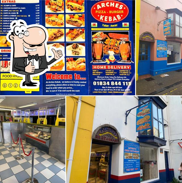 Arches Kebab Tenby, Lower Frog St in Tenby - Restaurant menu and reviews