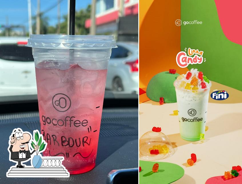 O exterior do Go Coffee