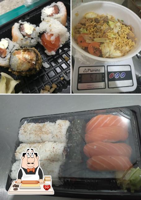 Japa Sushi serve uma variedade de pratos doces