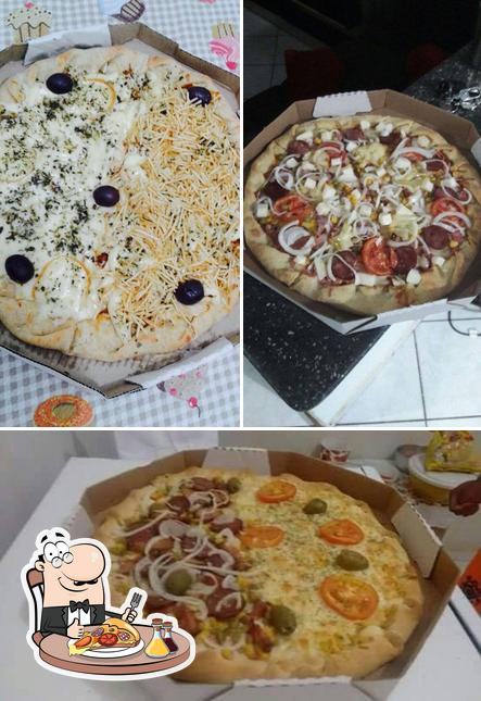 Escolha pizza no Pizzaria Delivery