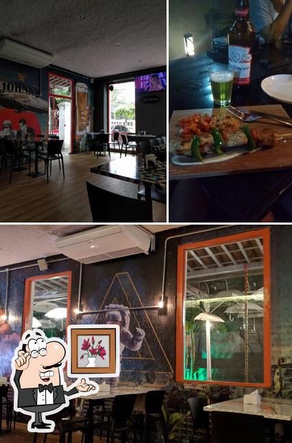 O interior do Johnny Gastrobar 