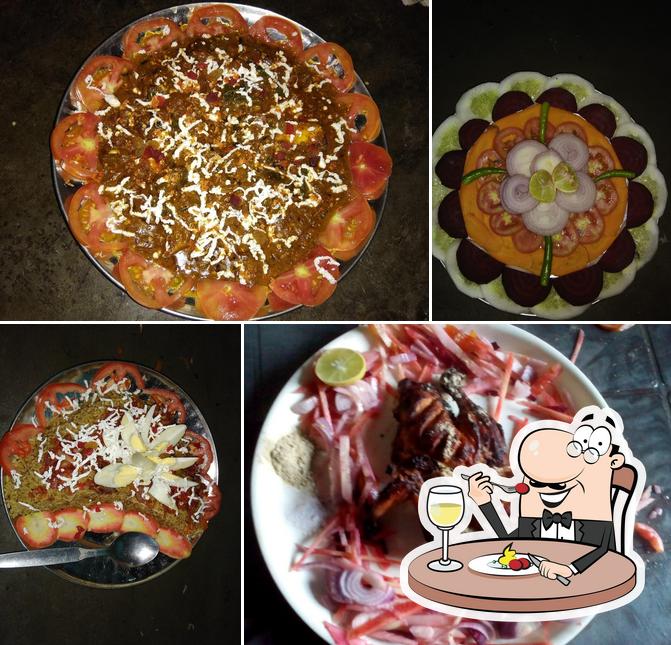 Food at Alka restaurant