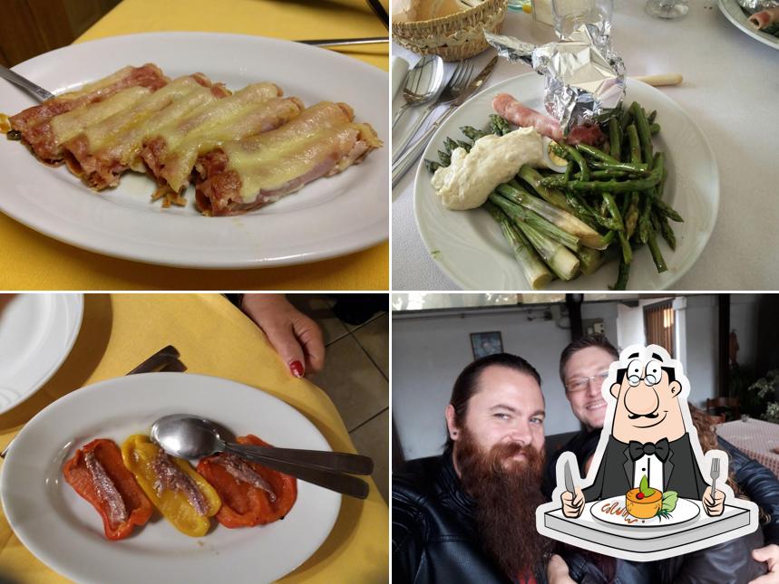 Cibo al Trattoria Della Pace
