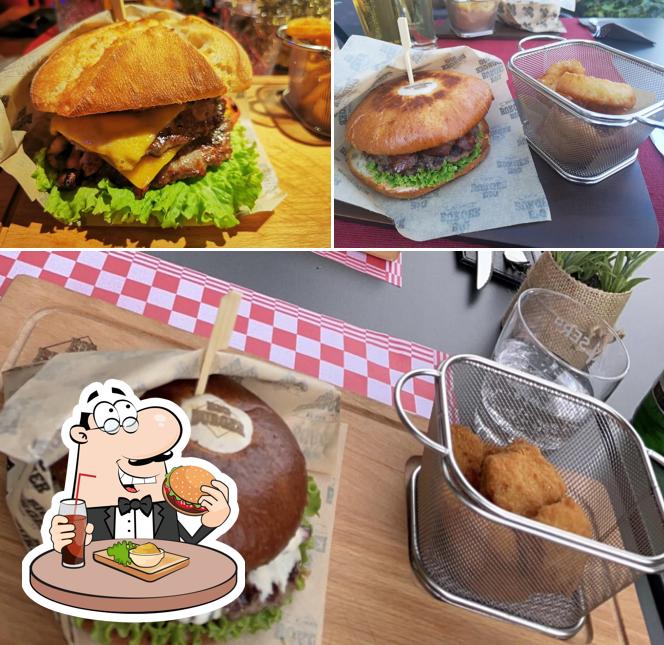 Concediti un bell'hamburger a Big Burger Luzern Diner & Kurier