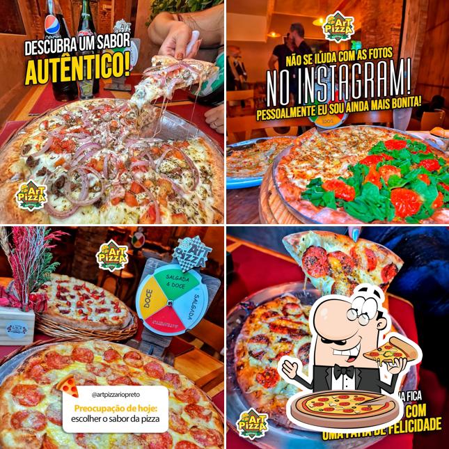 Consiga pizza no Pizzaria Art Pizza - Rio Preto