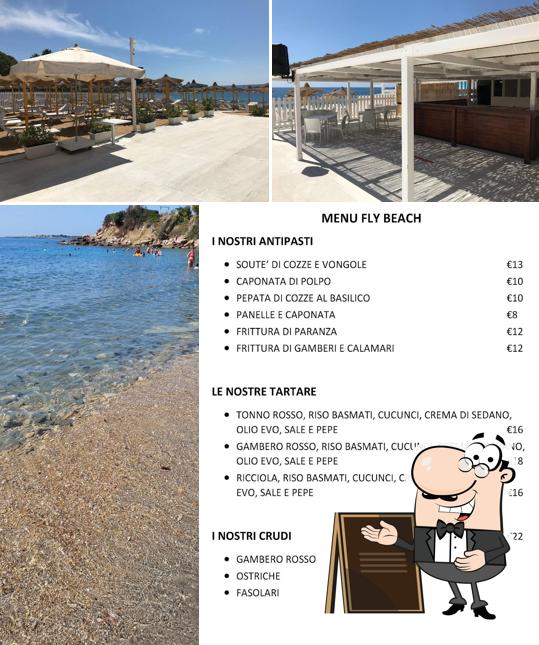 L'area esterna è una caratteristica importante di Lido e Pizzeria Fly Beach