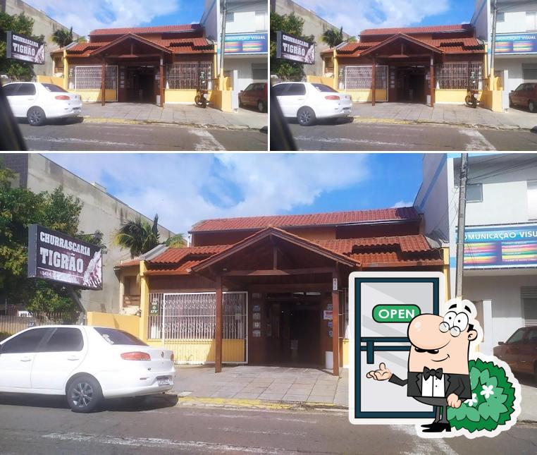 O exterior do Churrascaria Tigrão 2