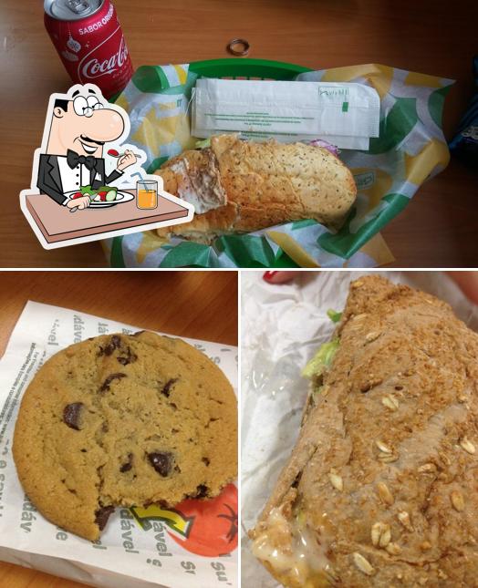 Comida em Subway
