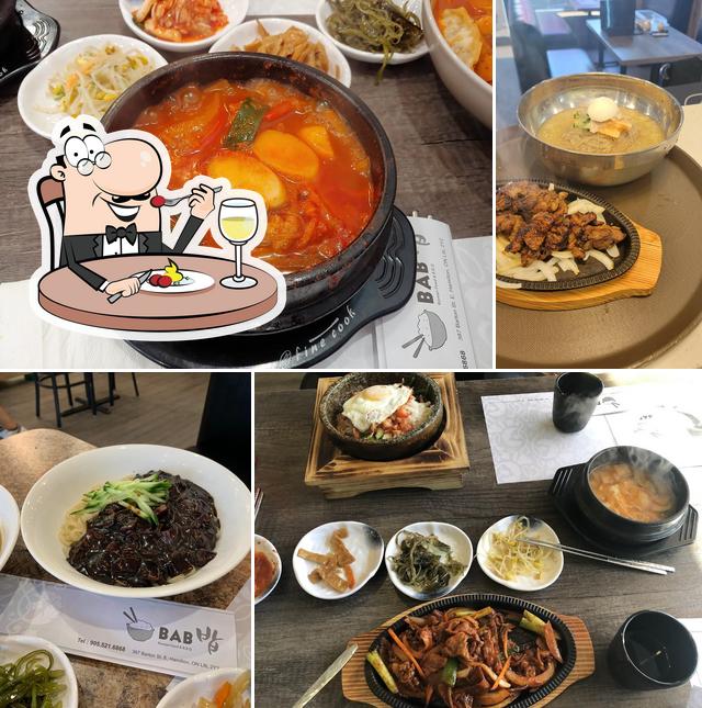 Food at BAB Korean Food & BBQ