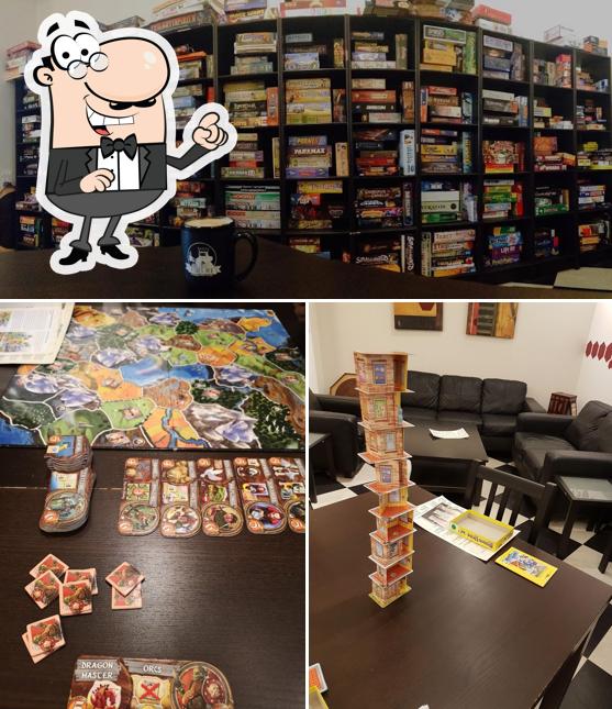 L'intérieur de King Me Boardgamery and Cafe