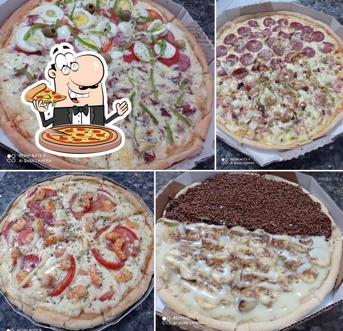 Experimente diversos variedades de pizza