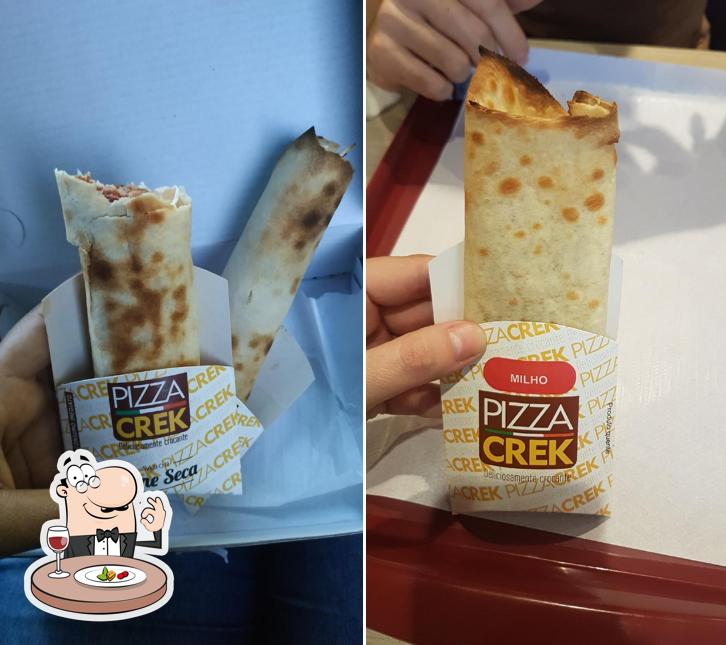 Platos en Pizza Crek Brasília