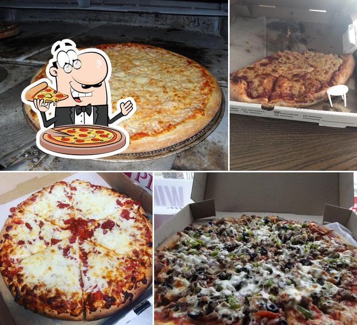 Order pizza at DC's Pizza & Catering