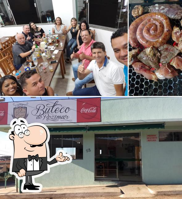 Confira a imagem mostrando interior e eu no no Buteco do Rozimar