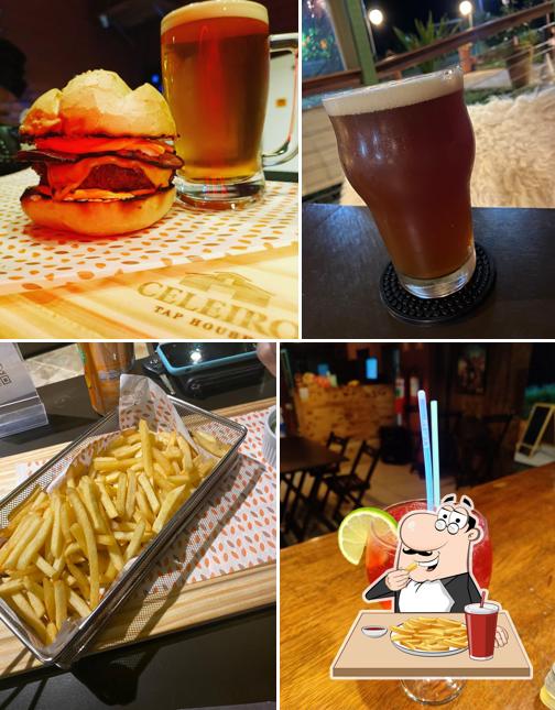Batata frita em Celeiro Tap House
