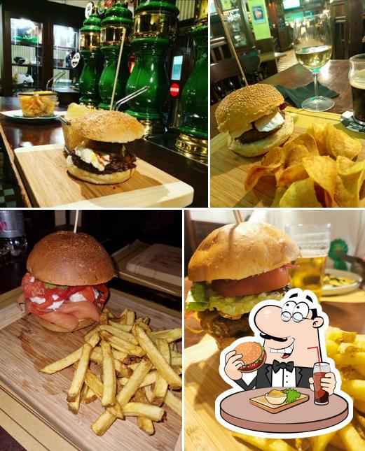 Prova un hamburger a O'Connell Irish Pub