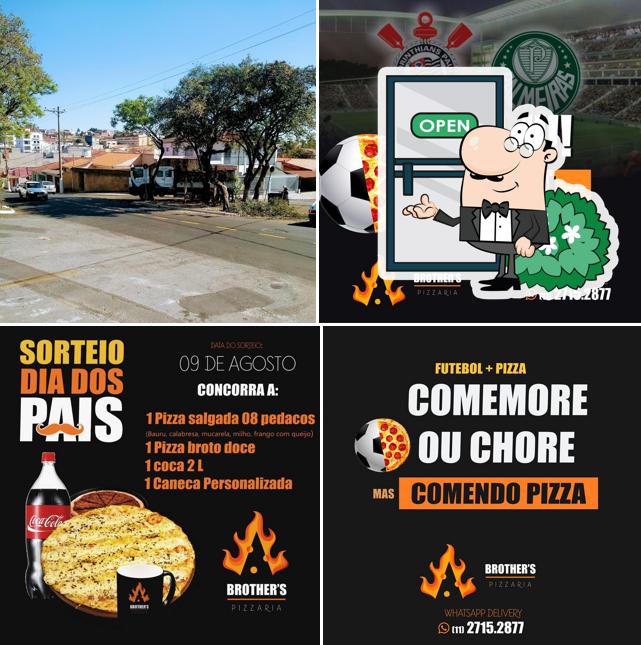 O exterior do Brother's Pizza Itu