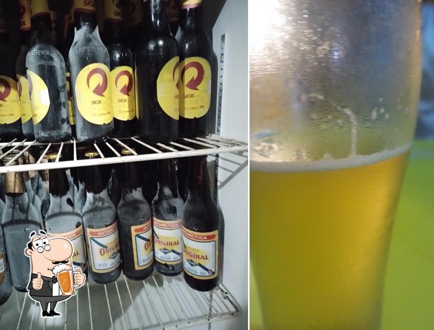 Peça uma tulipa de cerveja leve ou escura