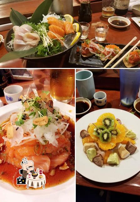 Еда в "Gen Kai Sushi"