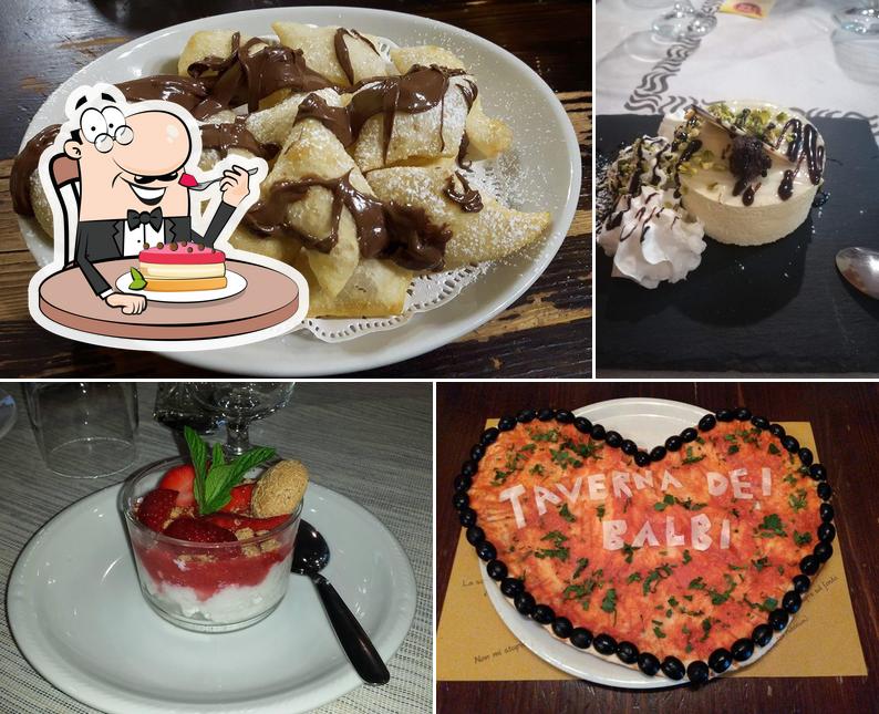 La Taverna Dei Balbi propone un'ampia varietà di dessert