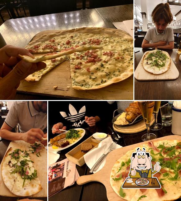 Essayez des pizzas à Restaurant Rheinische Stov