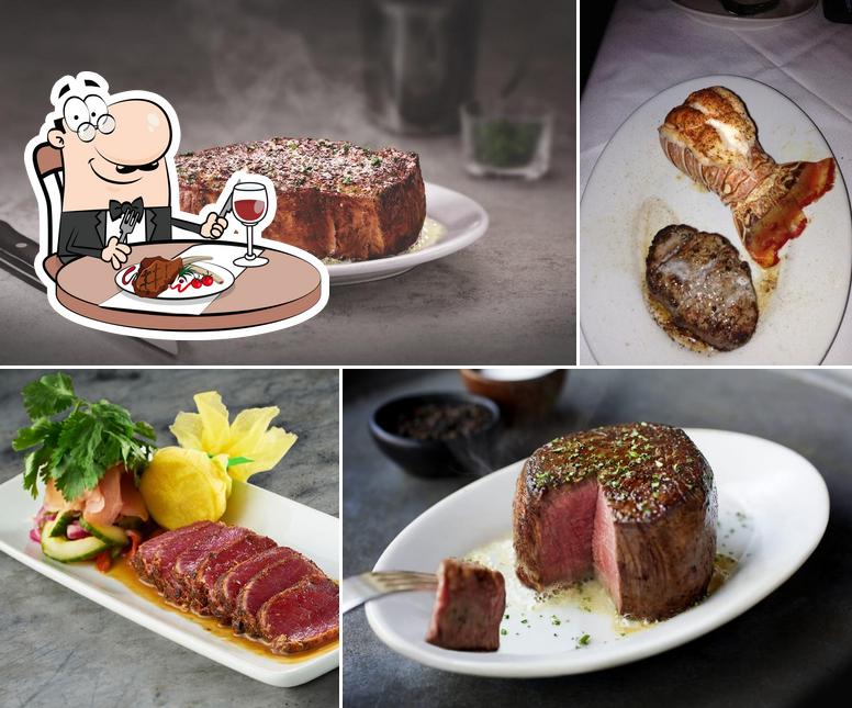 Get meat meals at Ruth's Chris Steak House