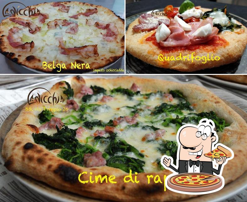 A La Nicchia, puoi prenderti una bella pizza