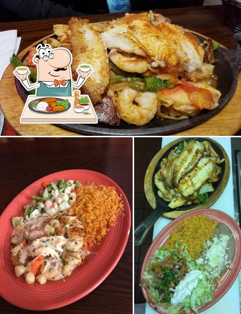 Meals at Las Flores Mexican Restaurant