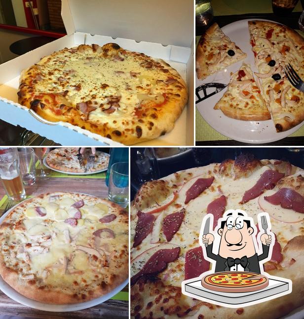 Choisissez des pizzas à Piazz'amore