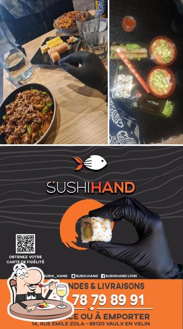 Nourriture à Sushi Hand Vaulx-en-Velin