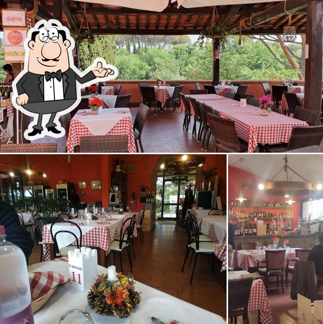 Siediti a un tavolo di Ristorante Il Granaio Bolgheri