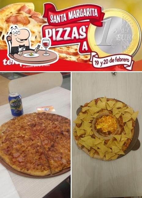 Las imágenes de comida y interior en Telepizza Algeciras, Guardia Civil - Comida a Domicilio