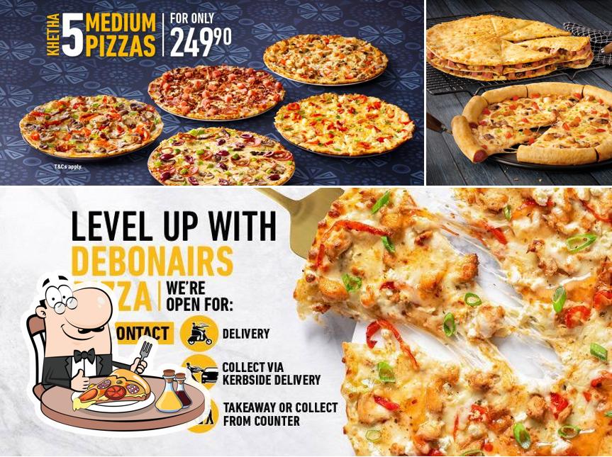 Try out pizza at Debonairs Pizza