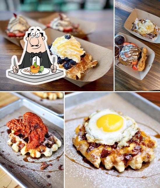 Press Waffle Co. in Waco Restaurant menu and reviews