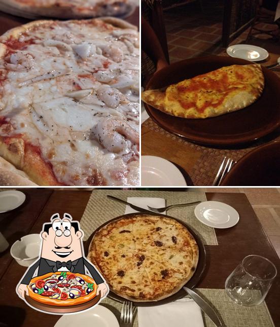 Probiert eine Pizza bei La Piazzetta