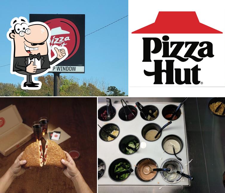 Взгляните на фотографию пиццерии "Pizza Hut"